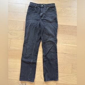 Womens Abercrombie & Fitch 90s Straight Ultra High Rise Jeans